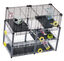Ferplast - Cage Multipla Crystal pour Hamster et Souris - Noir Indicateur image numéro 8