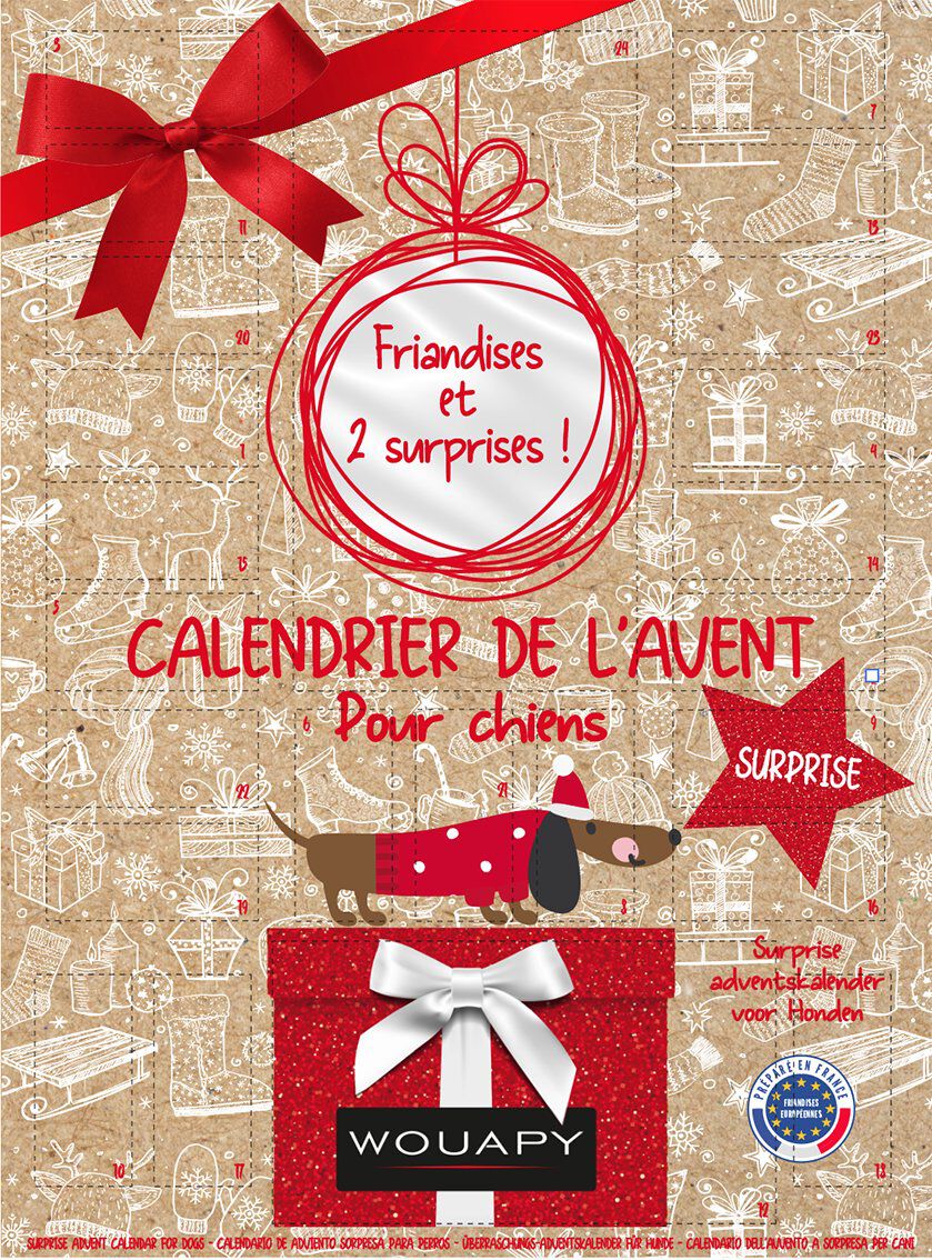 Wouapy - Calendrier de l'Avent Surprise - Chien Image num&eacute;ro 1