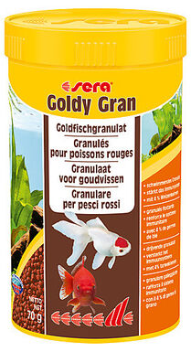 Sera - Granulés Goldy Gran pour Poissons Rouges - 250ml