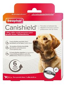 Canishield - Collier Anti-Puces Tiques pour Chien Grand