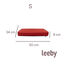Leeby - Coussin Corbeille Imperméable Rouge - S Indicateur image numéro 3