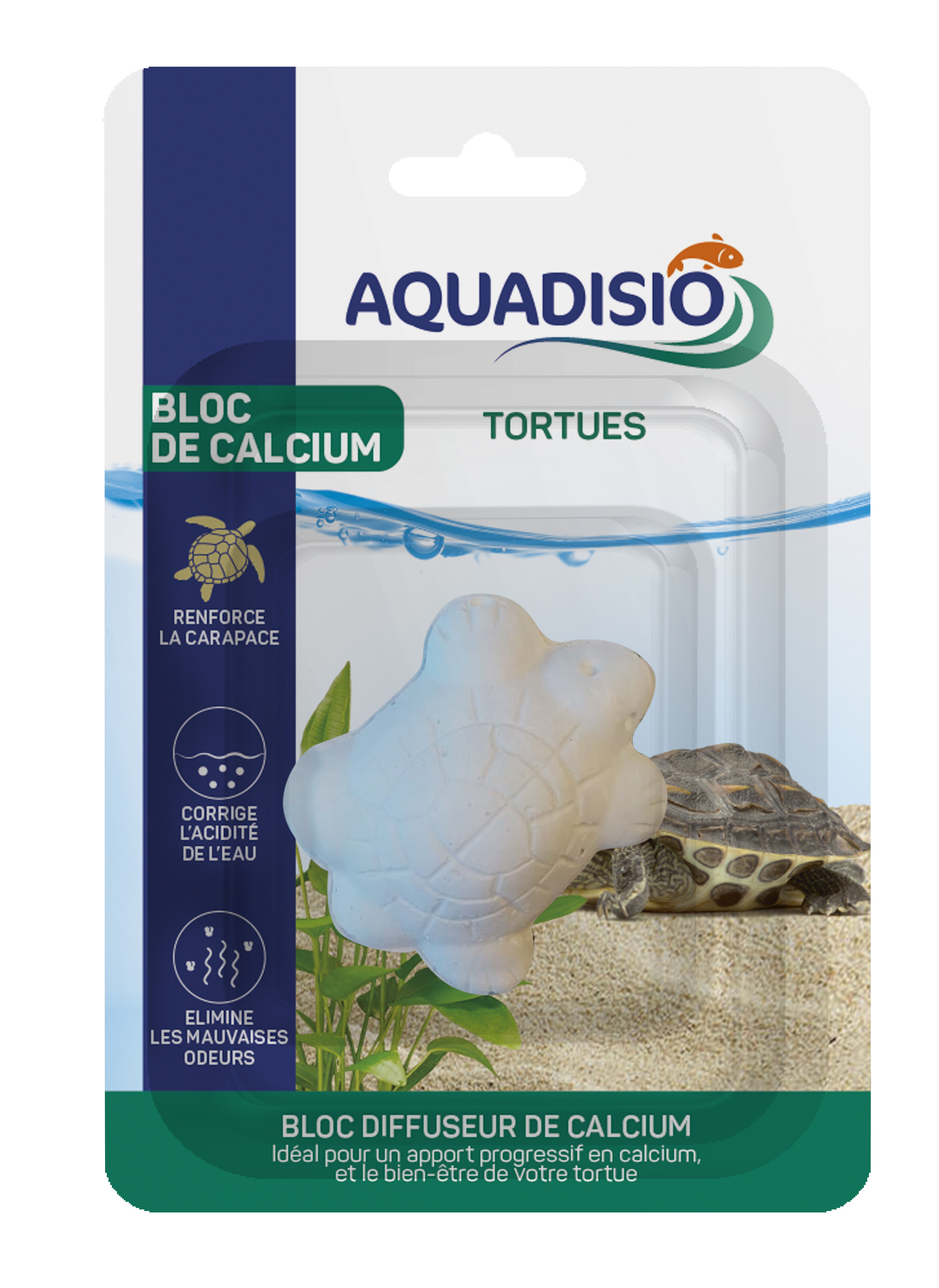 Aquadisio - Bloc de Calcium pour Tortue - 100g Image num&eacute;ro 1