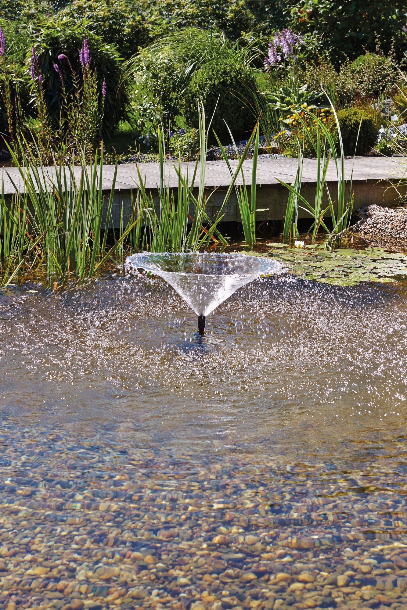 Pontec - Pompe Jeux d'Eau PondoVario 750 pour Bassin - 720l/h Image num&eacute;ro 4