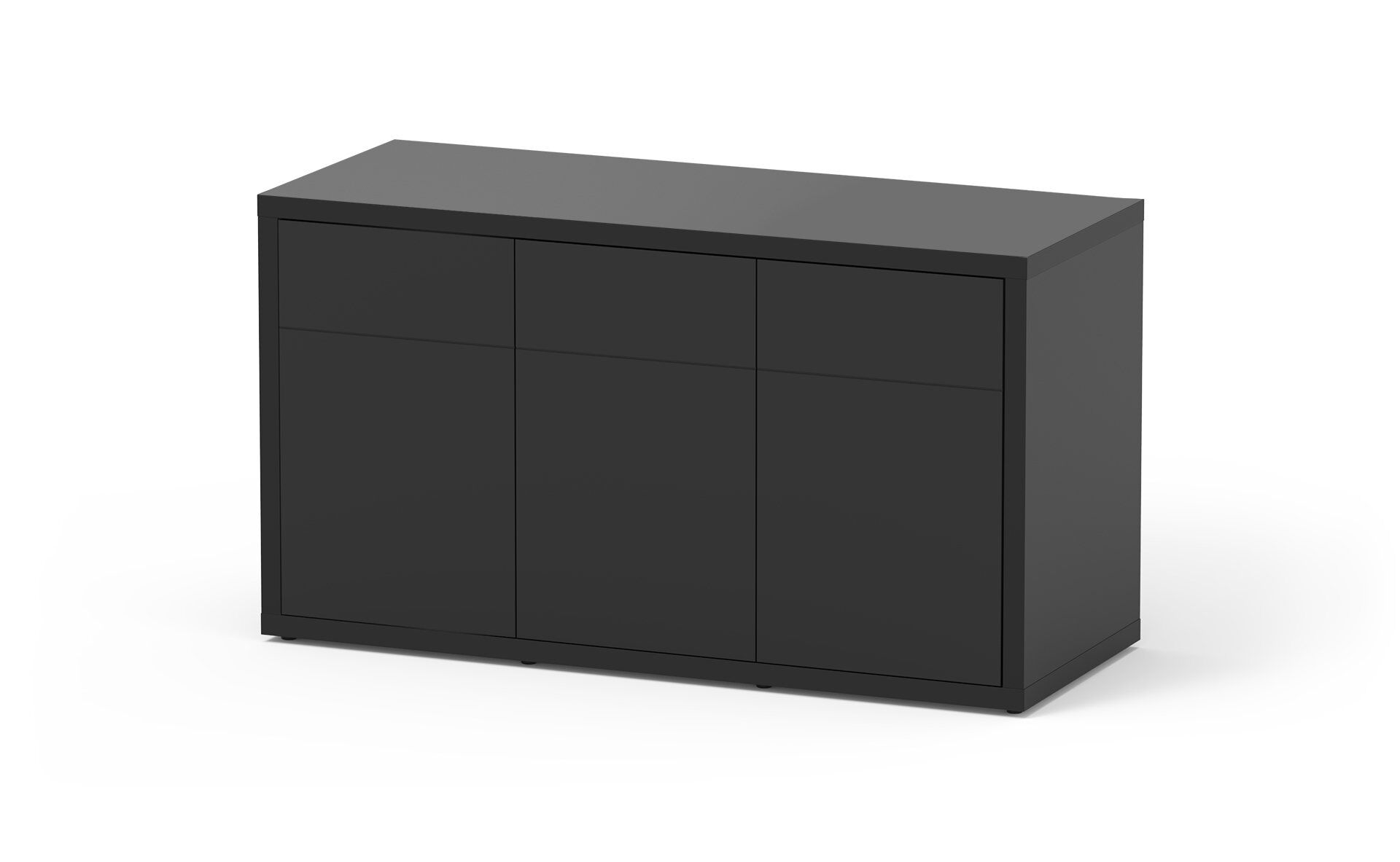 Aquatlantis - Meuble SUBLIME 150 Noir pour Aquarium - 150x60x83cm Image num&eacute;ro 1