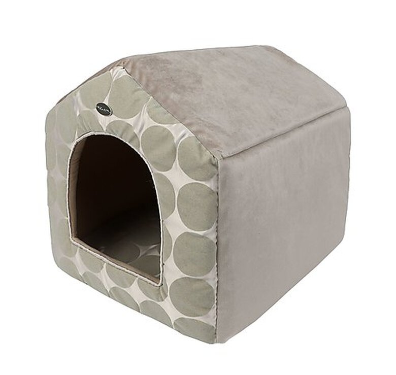 Wouapy - Maison Prestige Spot Taupe pour Chat - 38x41x36cm image number null