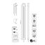 Ciano - Rampe Led CLE 150 Plants Noir pour Aquarium d'Eau Douce Indicateur image numéro 4