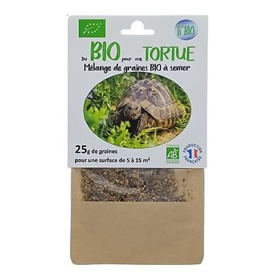 Ti Bio - Mélange de Graines BIO à Semer pour Tortue