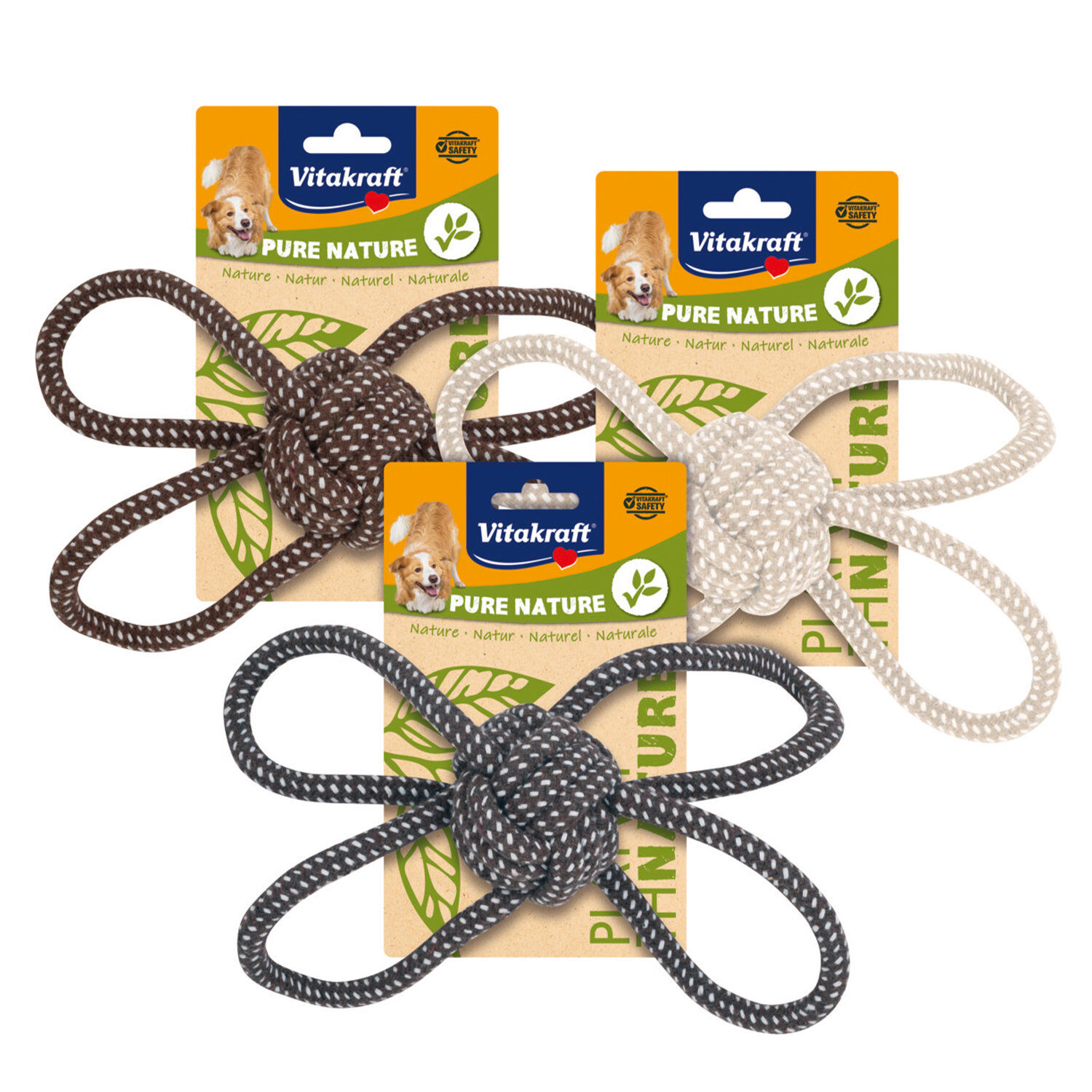 Vitakraft - Jouet - Nature Balle &agrave; n&oelig;uds Image num&eacute;ro 1