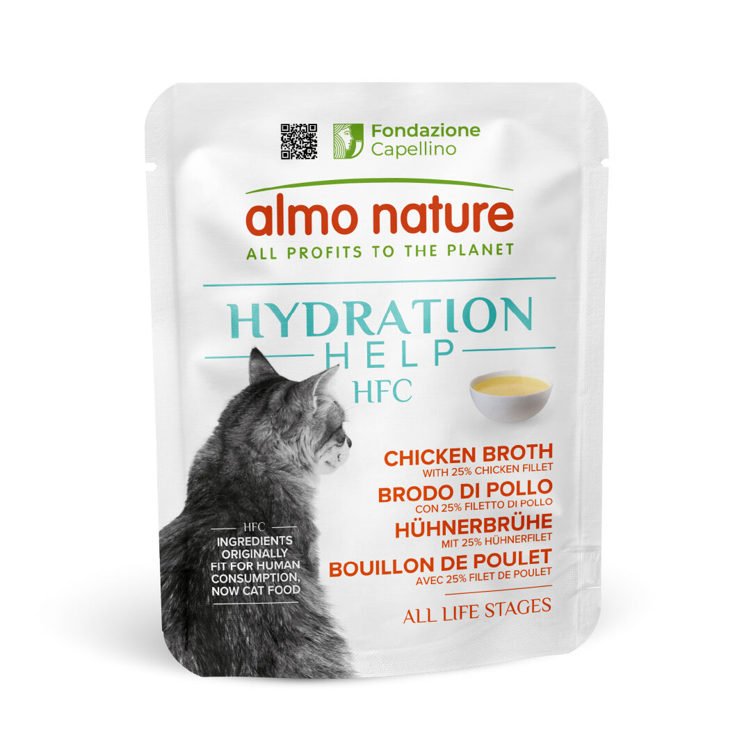 Almo Nature - Pochon HFC Hydratation Help Bouillon de Poulet pour Chats - 50g Image num&eacute;ro 2