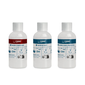 Ciano - Pack Water Care pour Entretien Aquarium - 3x100ml