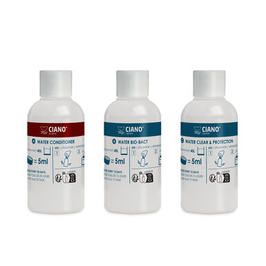 Ciano - Pack Water Care pour Entretien Aquarium - 3x100ml