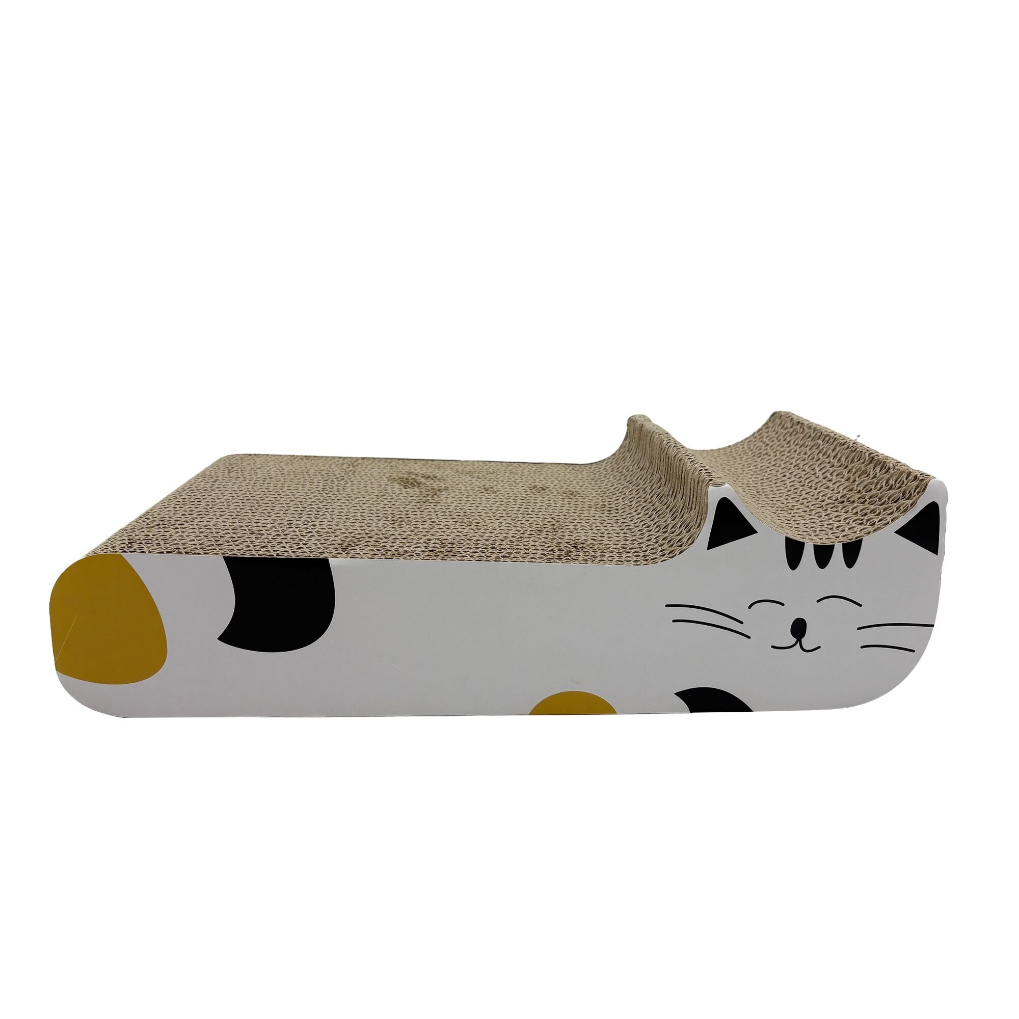 Leeby - Griffoir Carton Funny Kira pour Chats - 43x12x23cm Image num&eacute;ro 3