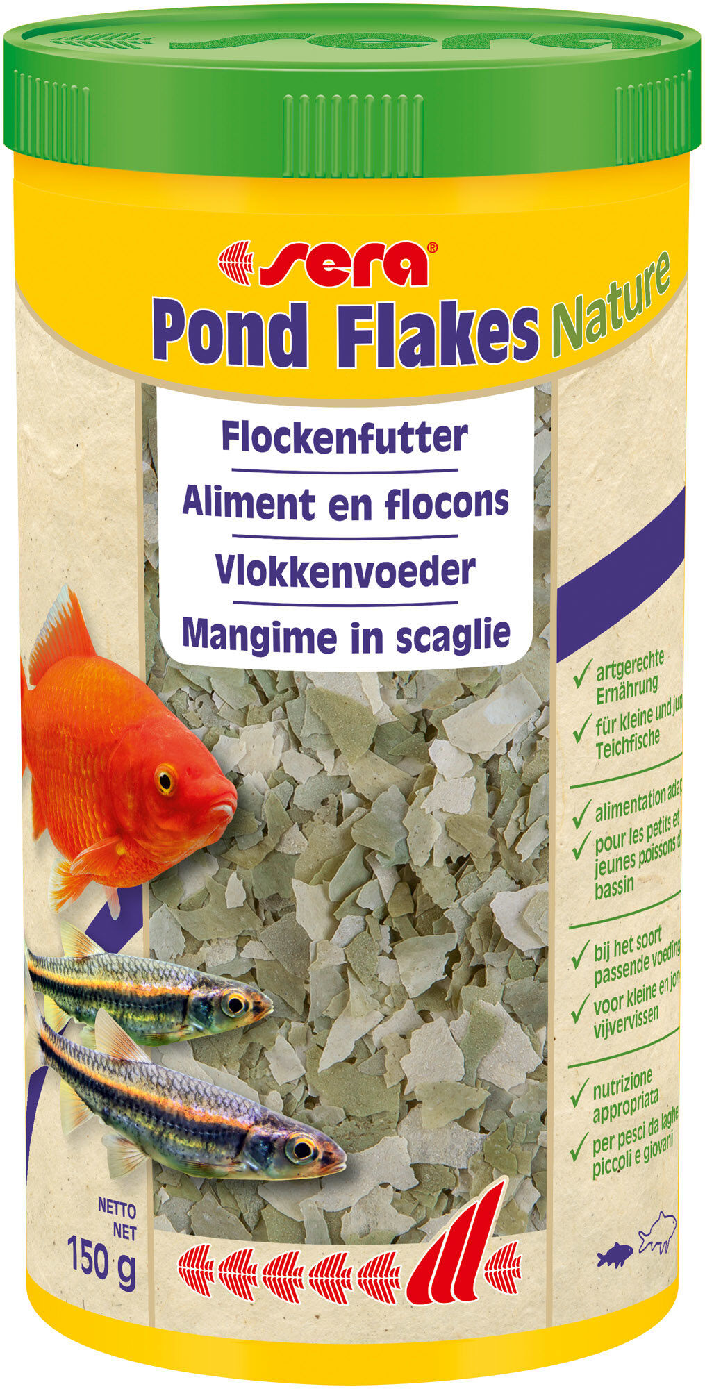 Sera - Pond Flakes Nature - 150 g Image num&eacute;ro 2