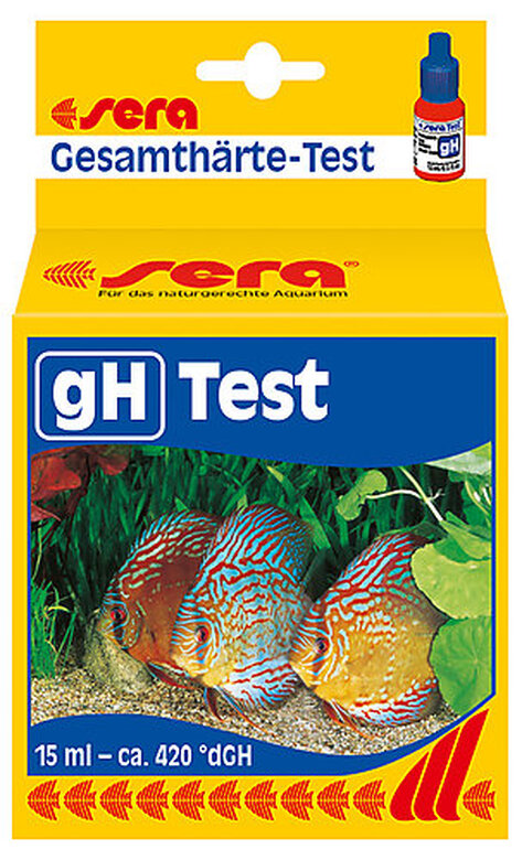 Sera - Test de Dureté Totale gH Test pour Aquarium - 15ml image number null