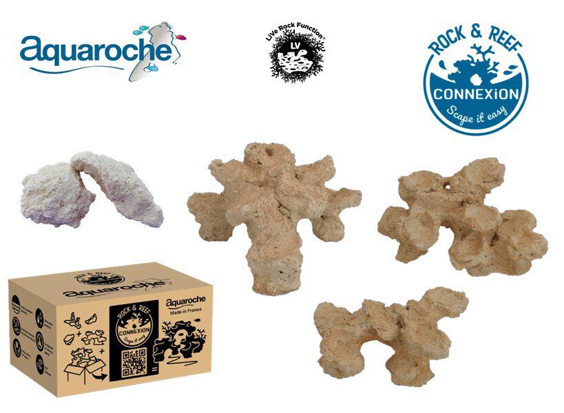 Aquaroche - D&eacute;co Rock & Reef Kit 1 (135) pour Aquarium Image num&eacute;ro 1