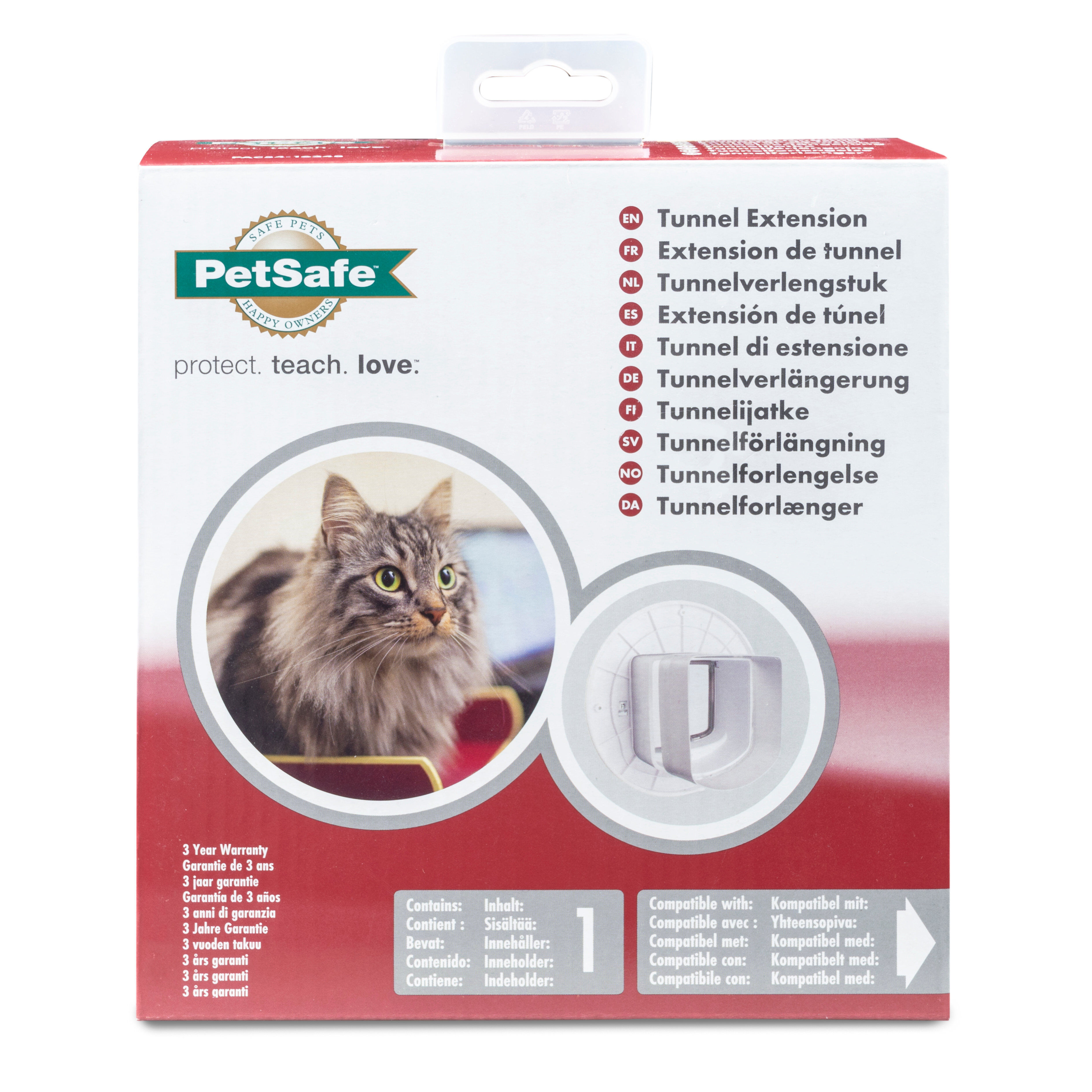 PetSafe - Tunnel Extension Microship pour Chats - Blanc Image num&eacute;ro 1