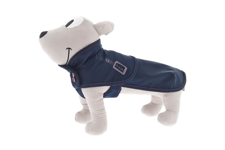 Ferribiella - Manteau Doodle Imperméable Bleu pour Chiens - 24cm Image numéro 1 Ferribiella - Manteau Doodle Imperméable Bleu pour Chiens - 24cm Image numéro 1