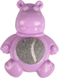 Flamingo - Jouet Loekie Hippopotame Lilas pour Chiots - 7,5cm