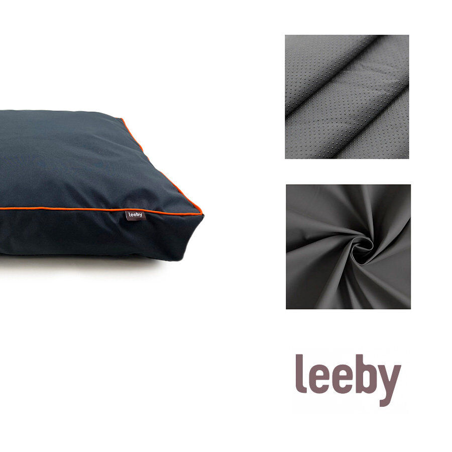 Leeby - Coussin Imperm&eacute;able Gris pour Chiens - S Image num&eacute;ro 5