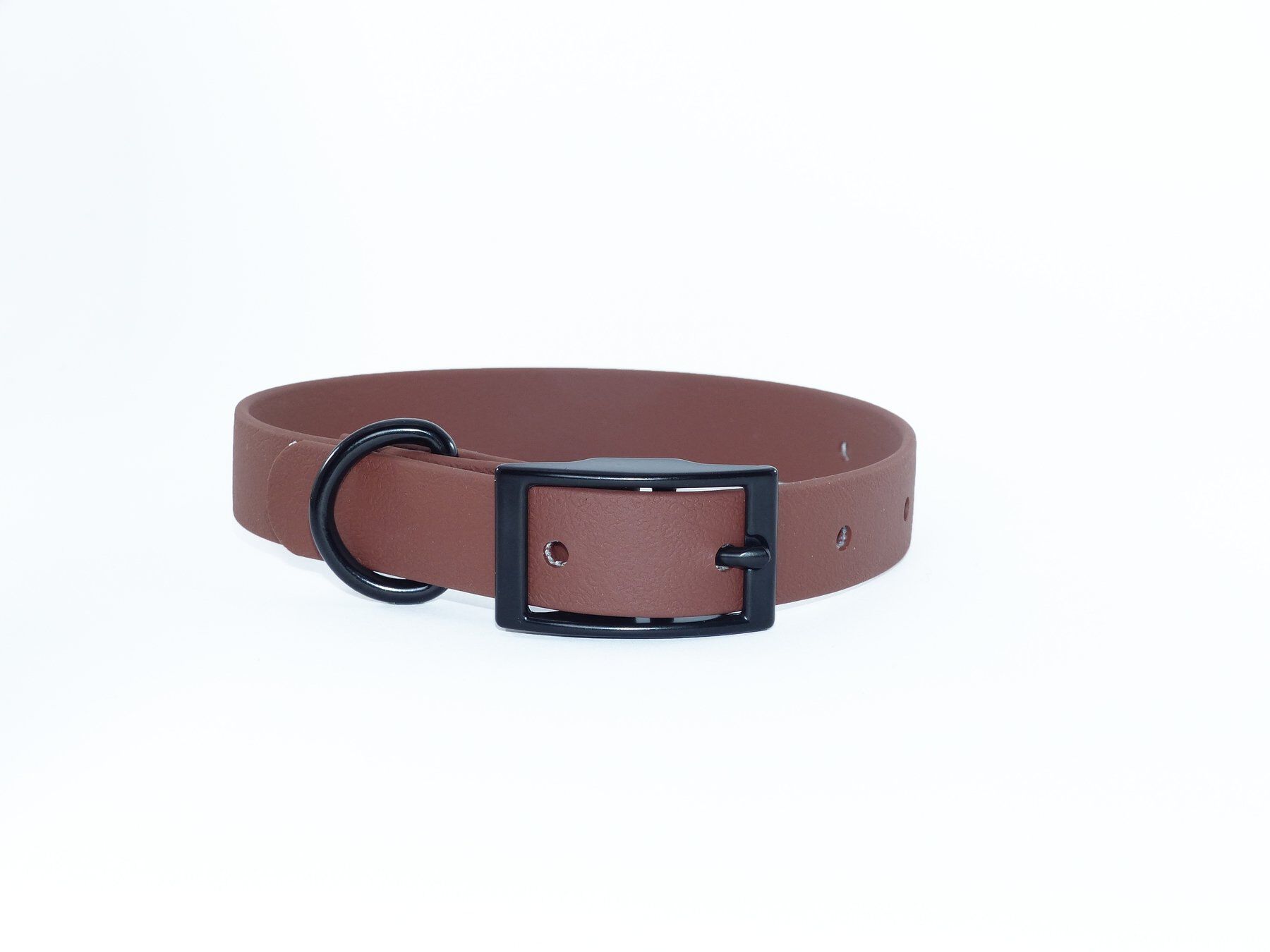 Ekys - Collier Biothane 18mm pour Chien - Marron Image num&eacute;ro 1