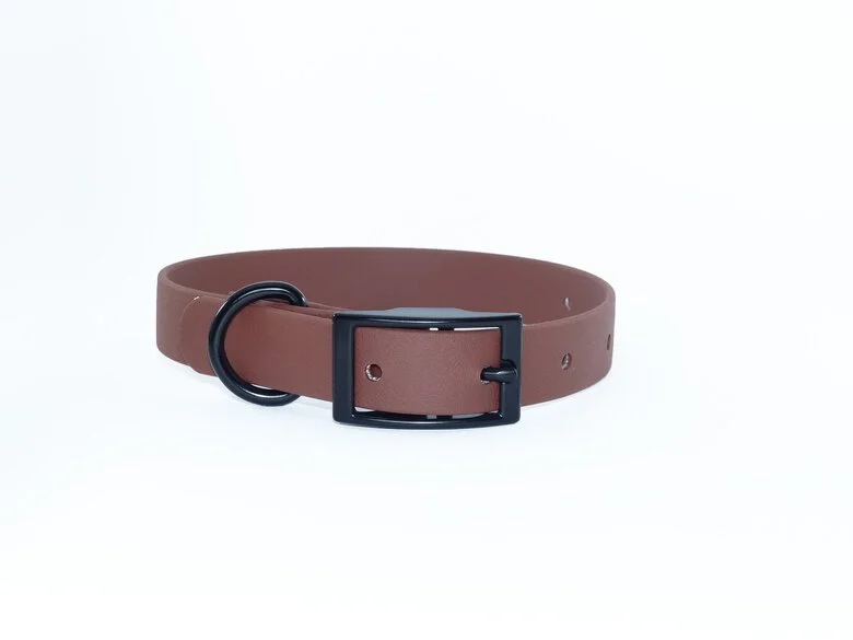 Ekys - Collier Biothane 18mm pour Chien - Marron Image numéro 1 Ekys - Collier Biothane 18mm pour Chien - Marron Image numéro 1