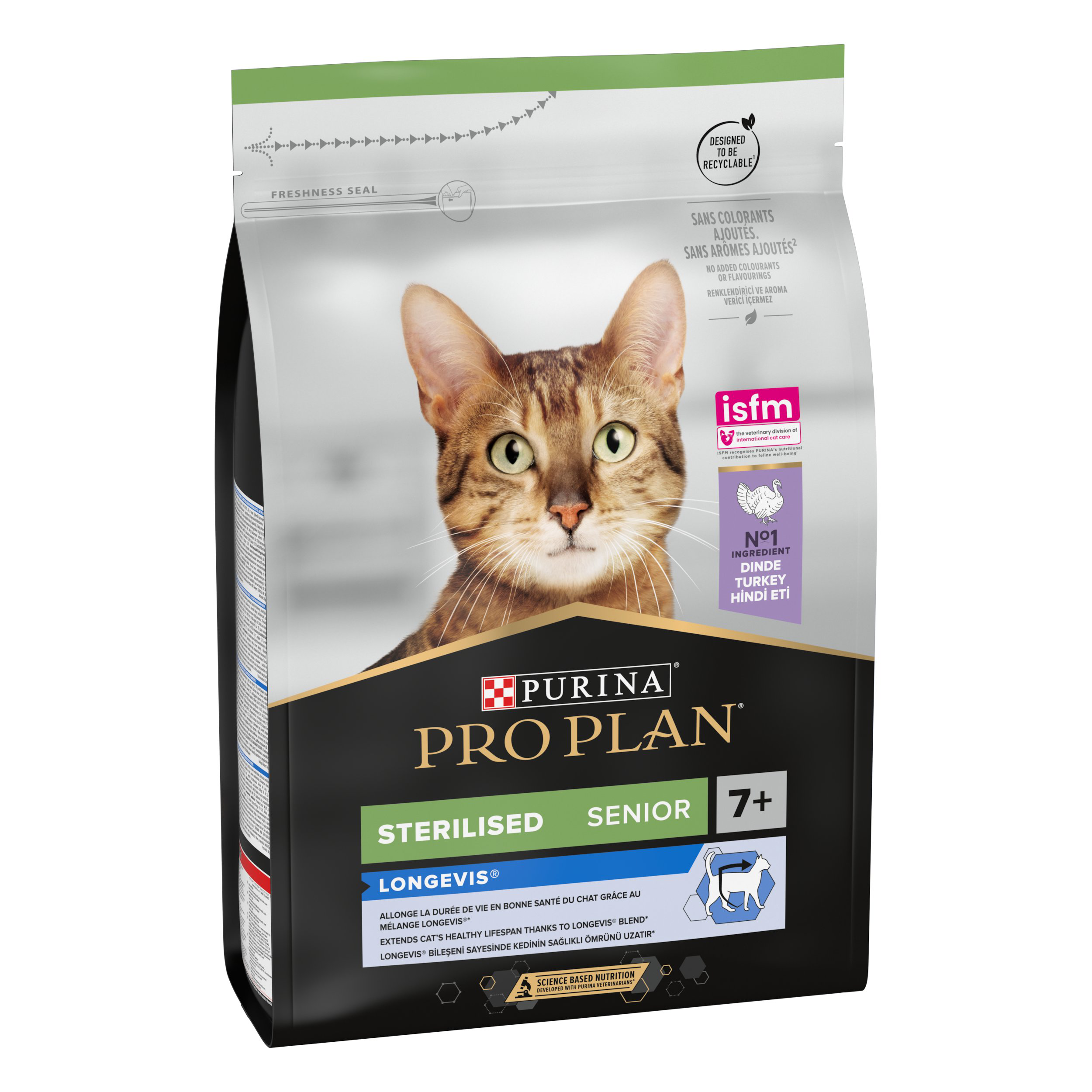 Pro Plan - Croquettes Adult 7+ pour Chat Adulte St&eacute;rilis&eacute; - 3Kg Image num&eacute;ro 2