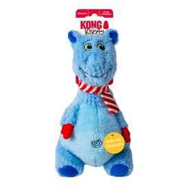 Kong - Jouet Peluche Holiday Knots Belly Hippo - M/L