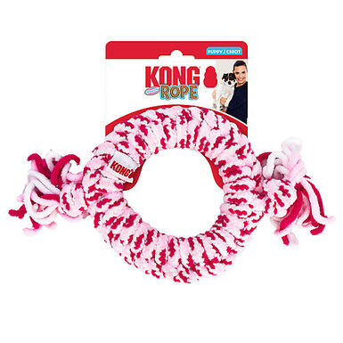 KONG - Jouet Anneau Rope pour Chiots - M