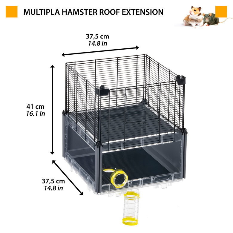 Ferplast - Extension d Etage pour Cage Multipla Hamster Image numéro 4 Ferplast - Extension d Etage pour Cage Multipla Hamster Image numéro 4