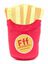 FuzzYard - Jouet Peluche Plush Toy French Fries Frites pour Chien Indicateur image numéro 1