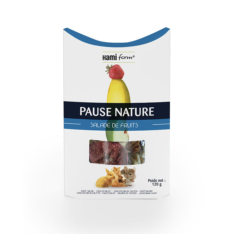 Hamiform - Pause Nature Salade de Fruits pour Rongeur - 120g Image num&eacute;ro 1