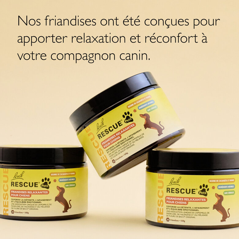 Rescue Pets - Friandises Relaxantes pour chiens - 160g Image numéro 6 Rescue Pets - Friandises Relaxantes pour chiens - 160g Image numéro 6