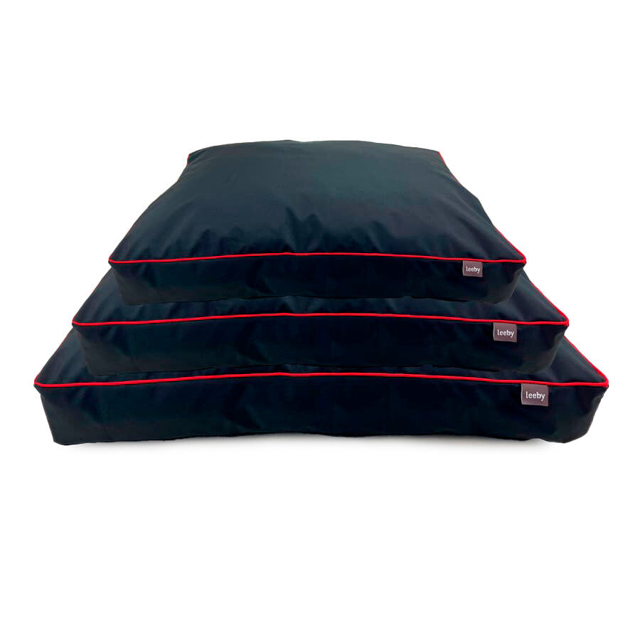 Leeby - Coussin Imperm&eacute;able Noir pour Chiens - S Image num&eacute;ro 2