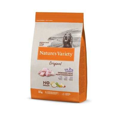 Nature's Variety - Croquettes Original Adulte à la Dinde - Chien