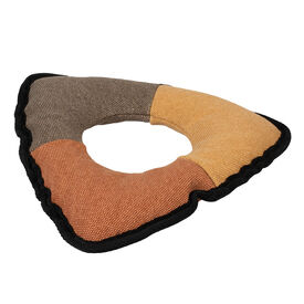 Duvoplus - Jouet Canvas triangle Multicolore - 22 x 22 x 3 cm