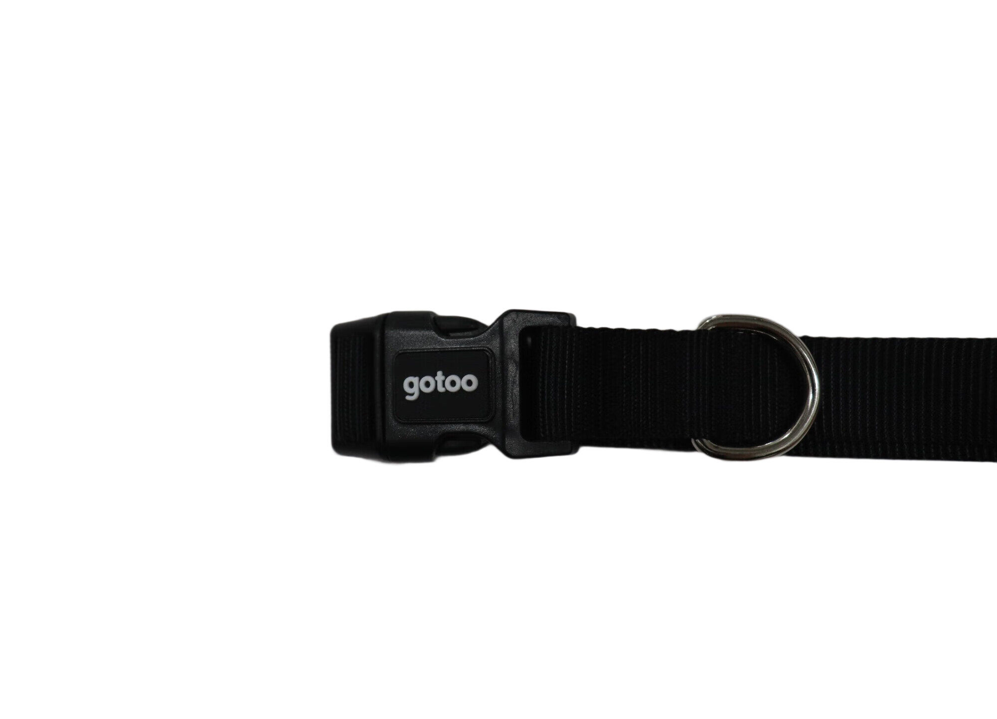 Gotoo - Collier Essentials en Nylon Noir pour Chien - XS Image num&eacute;ro 3