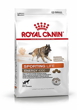 Royal Canin - Croquettes Sporting Life Energy 4300 pour Chiens - 15Kg