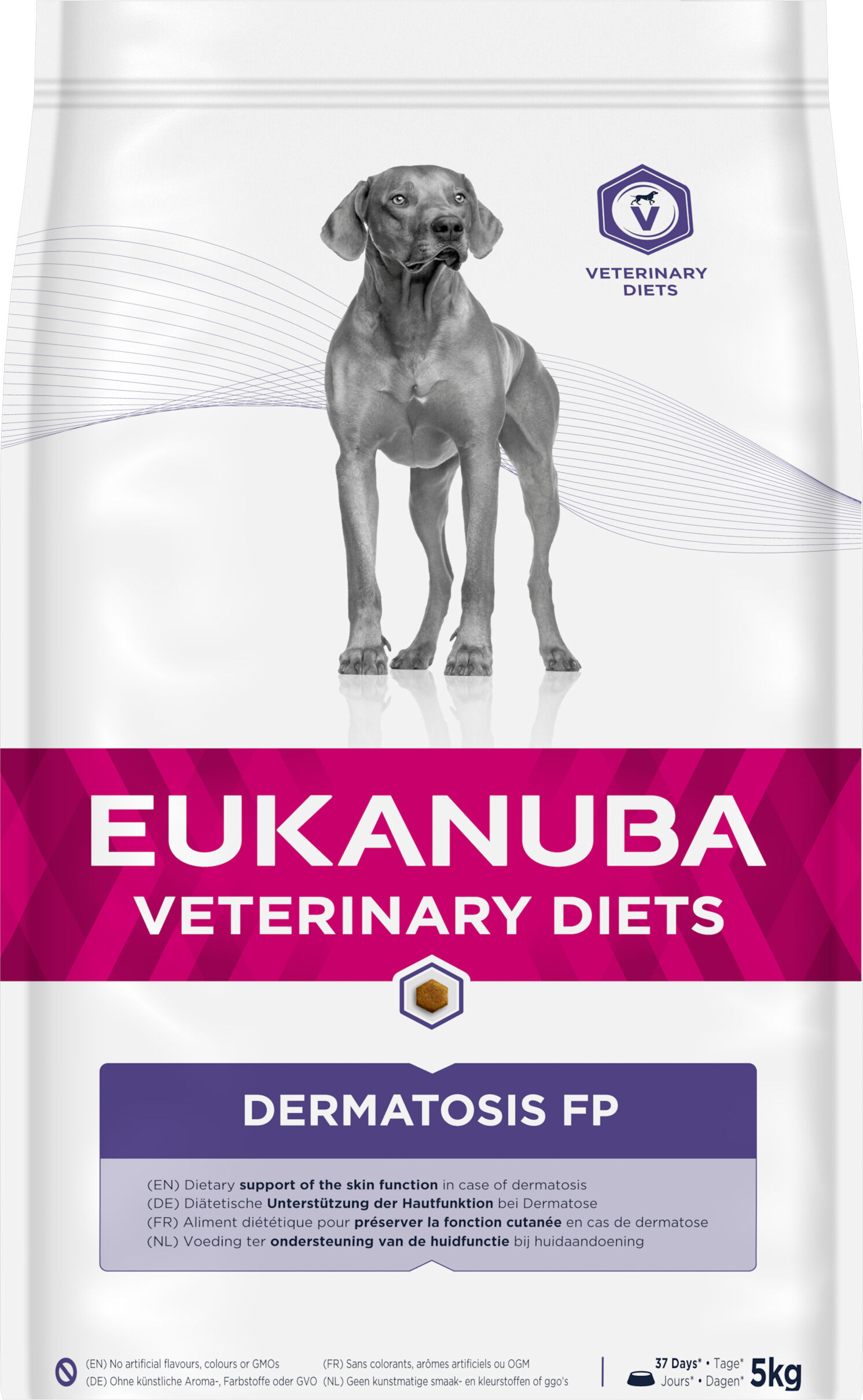 Eukanuba - Croquettes Veterinary Diets Adulte Dermatosis Fonction Cutan&eacute;e Poisson - 5Kg Image num&eacute;ro 1