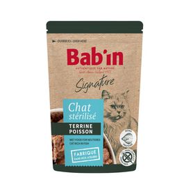 Bab'in - Terrine au Poisson pour Chats  - 80g