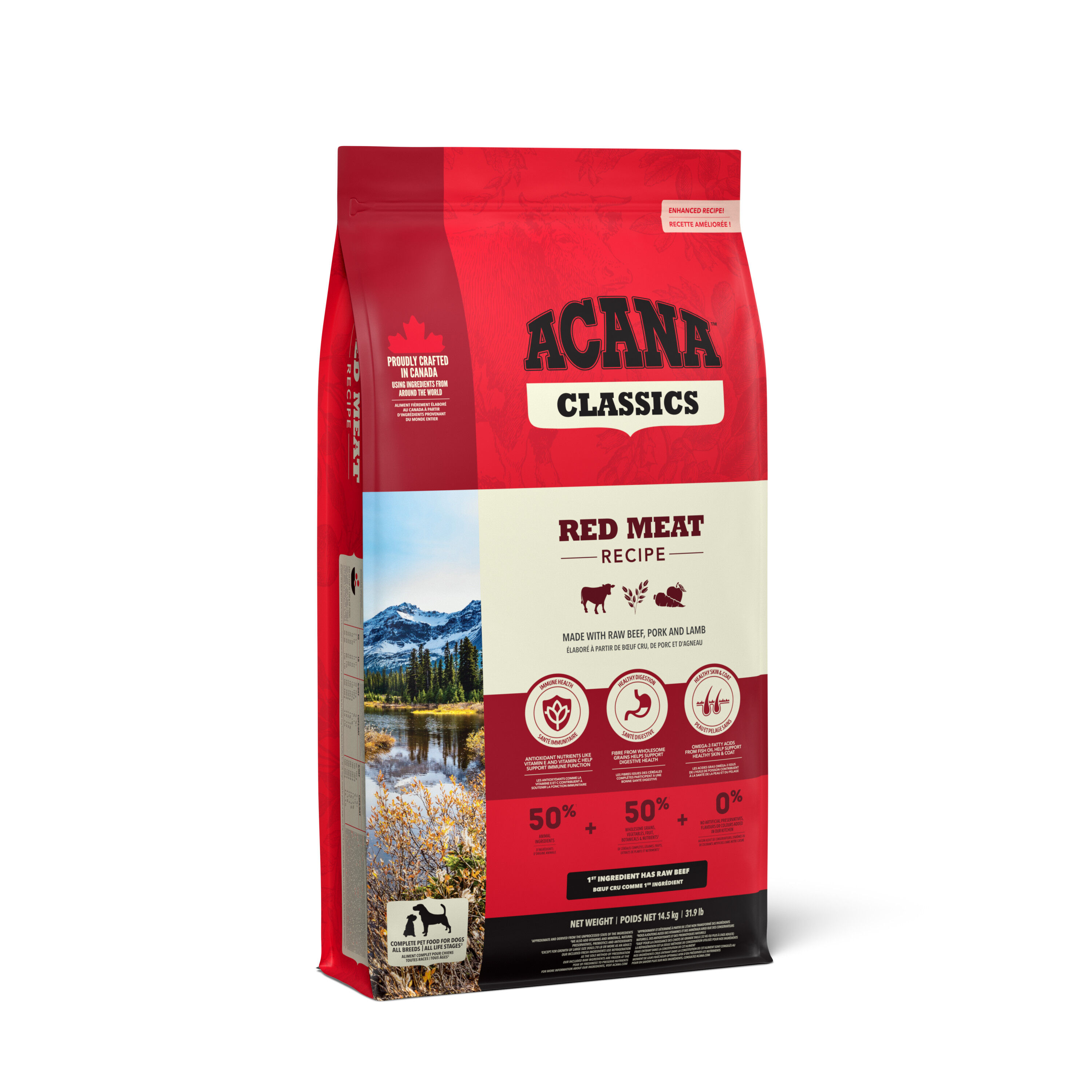 Acana - Croquettes Classics Red Meat Agneau et Porc pour Chiens - 14.5Kg Image num&eacute;ro 7