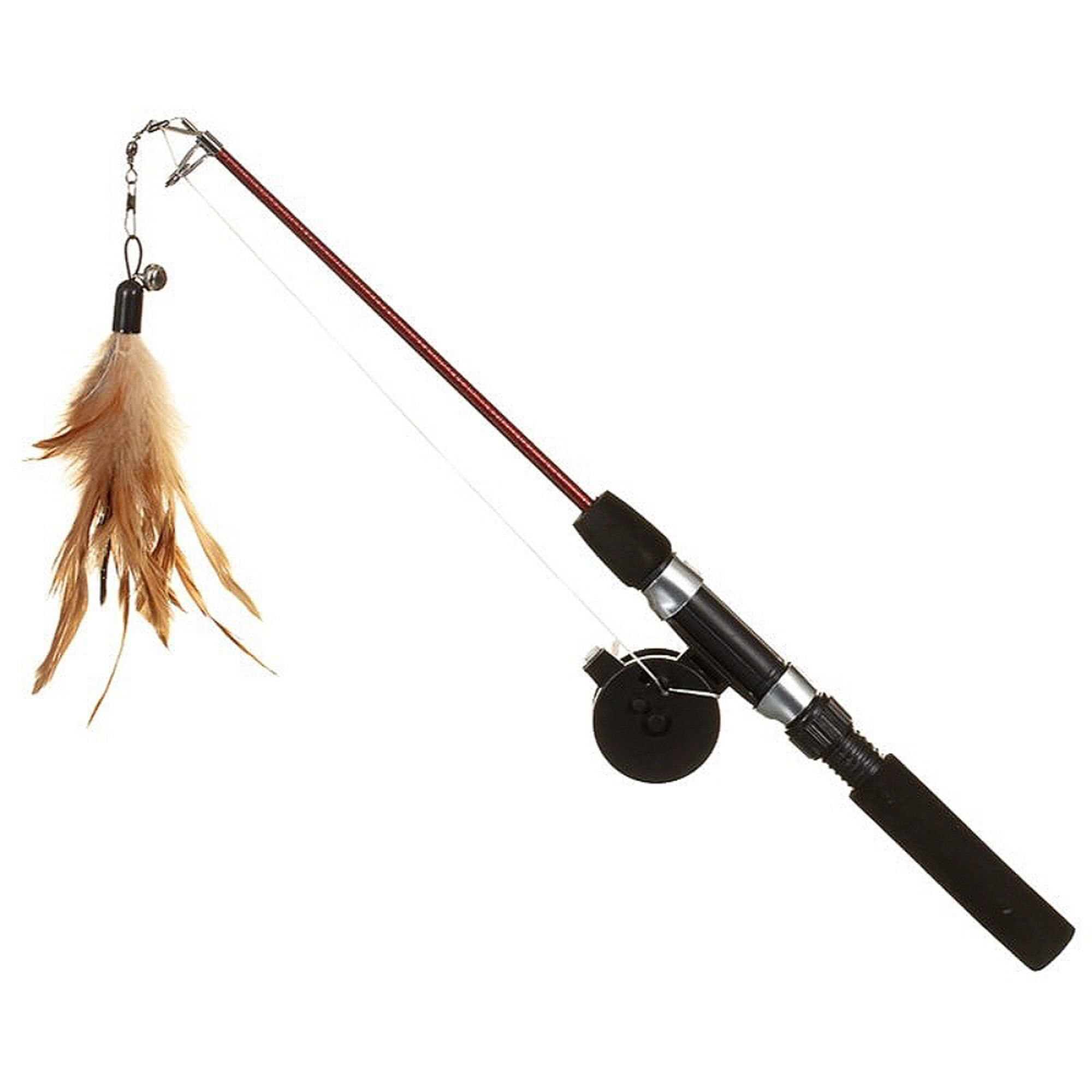 Anka - Jouet Canne &agrave; P&ecirc;che T&eacute;lescopique pour Chat Image num&eacute;ro 1