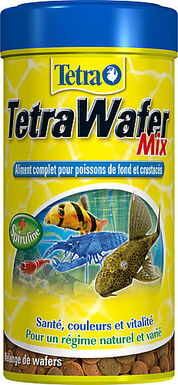 Tetra - Aliment Complet TetraWafer Mix pour Crustacés - 250ml