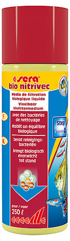 Sera - Filtration Biologique Liquide Bio Nitrivec pour Aquarium - 100ml image number null