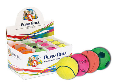 Croci - Jouet Balle Calcio Dure pour Chiens - 5,5cm