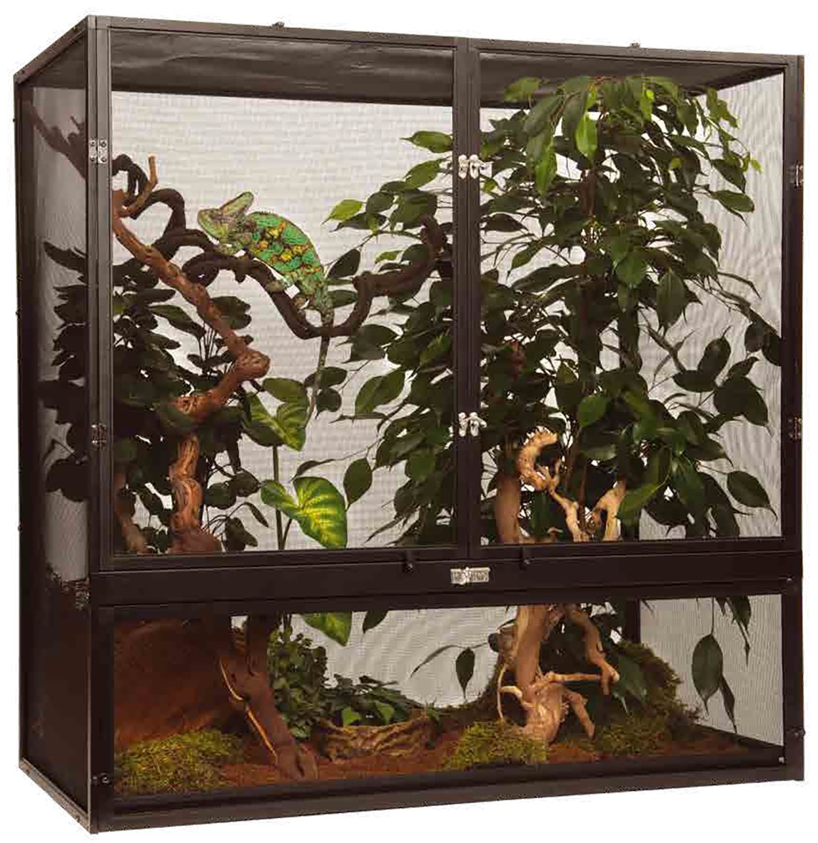 Exo Terra - Terrarium  Screen L pour Reptiles - 90x45x90cm Image num&eacute;ro 2