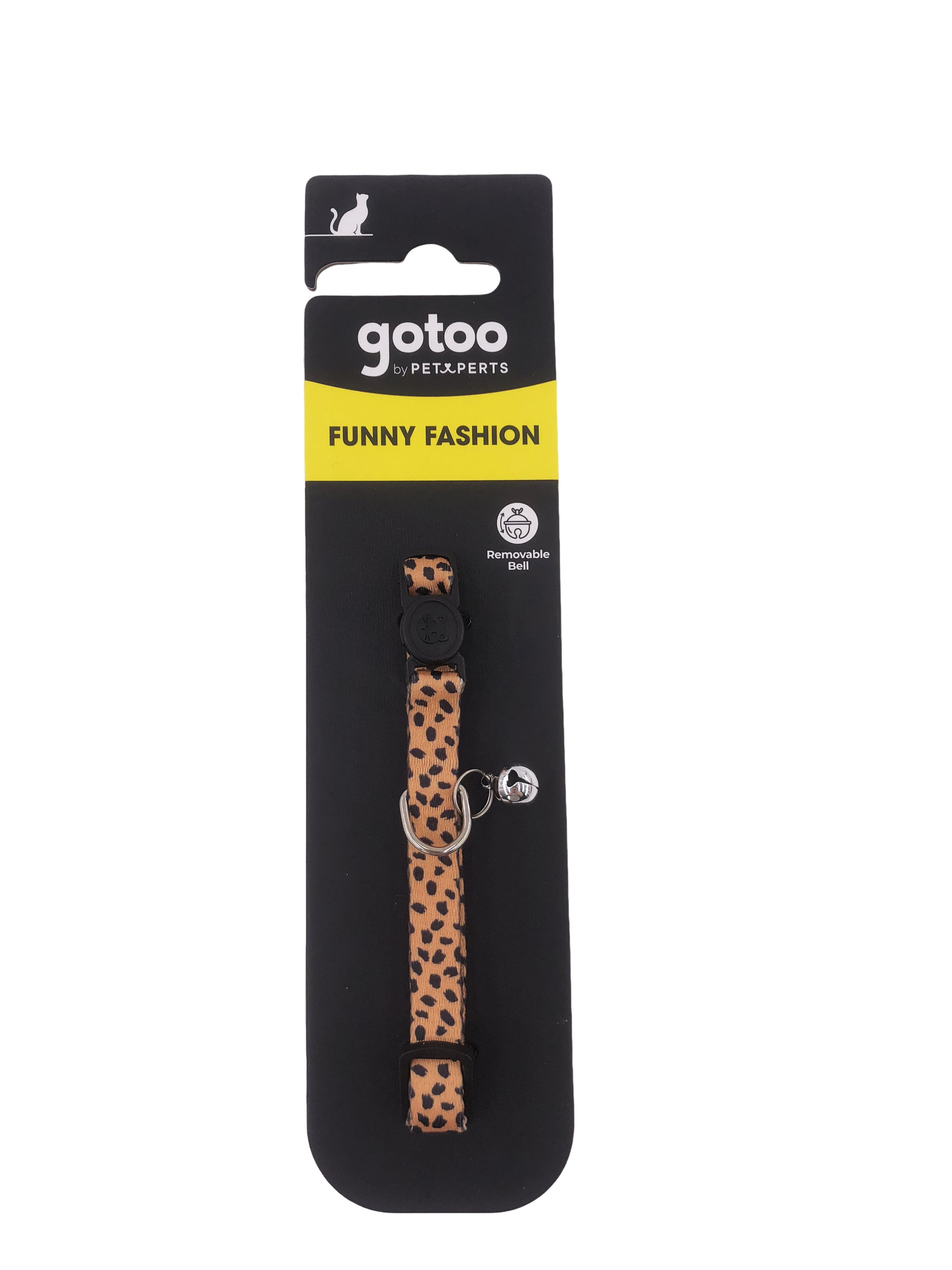 Gotoo - Collier &agrave; Motif Marron pour Chat Image num&eacute;ro 3