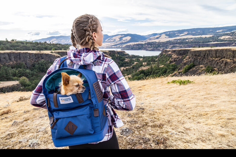 Kurgo - Sac à Dos de Transport "Nomad" pour Chiens - Bleu Image numéro 5 Kurgo - Sac à Dos de Transport "Nomad" pour Chiens - Bleu Image numéro 5