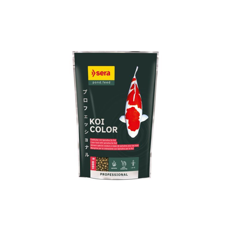 Sera - Aliment Compos&eacute; Couleurs Koi Professional Spirulina pour Ko&iuml; - 1Kg Image num&eacute;ro 2