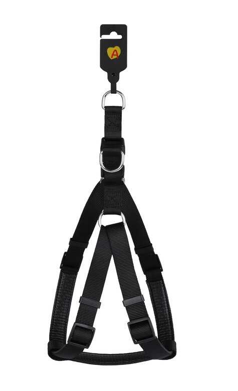 Animalis - Harnais Basic Confort Noir pour Chien - T1 15mm et 45/57cm Image numéro 1 Animalis - Harnais Basic Confort Noir pour Chien - T1 15mm et 45/57cm Image numéro 1
