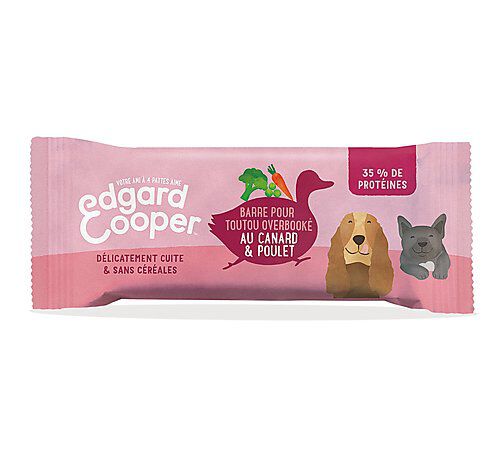 Edgard & Cooper - Fraindises Barre Prot&eacute;in&eacute;e Naturelles Canard et Poulet frais pour Chien - 25g Image num&eacute;ro 1
